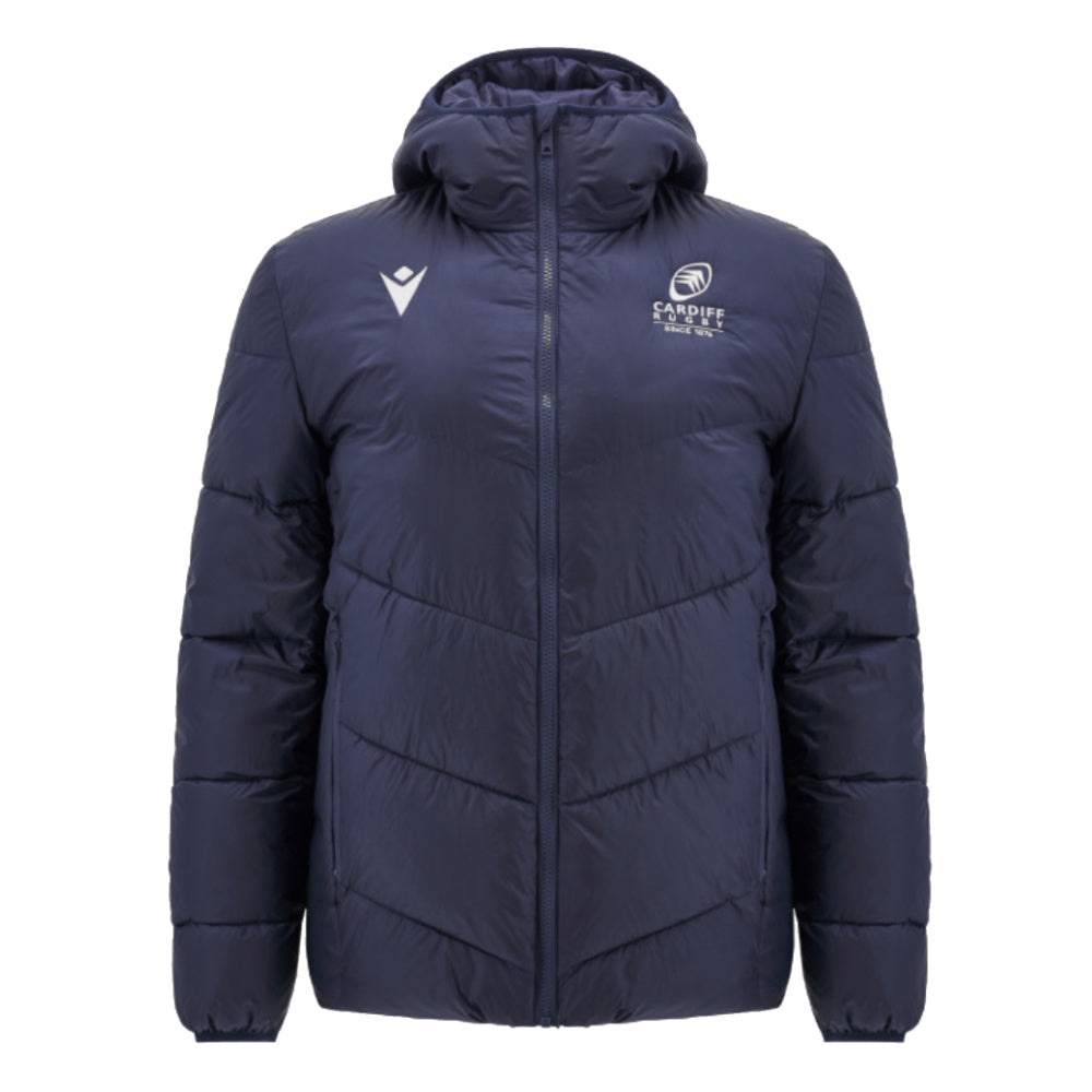 2024-2025 Cardiff Blues Rugby Padded Jacket (Navy)_0