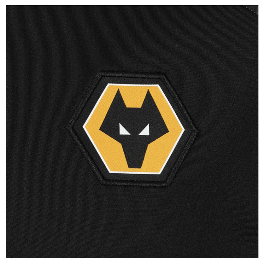 2024-2025 Wolves Pre Match 1/4 Zip Top (Black)_1