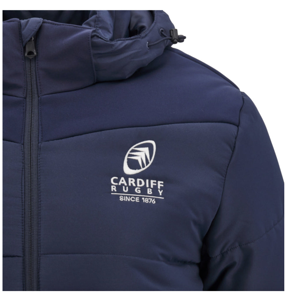 2024-2025 Cardiff Blues Rugby Travel Jacket (Navy)_2