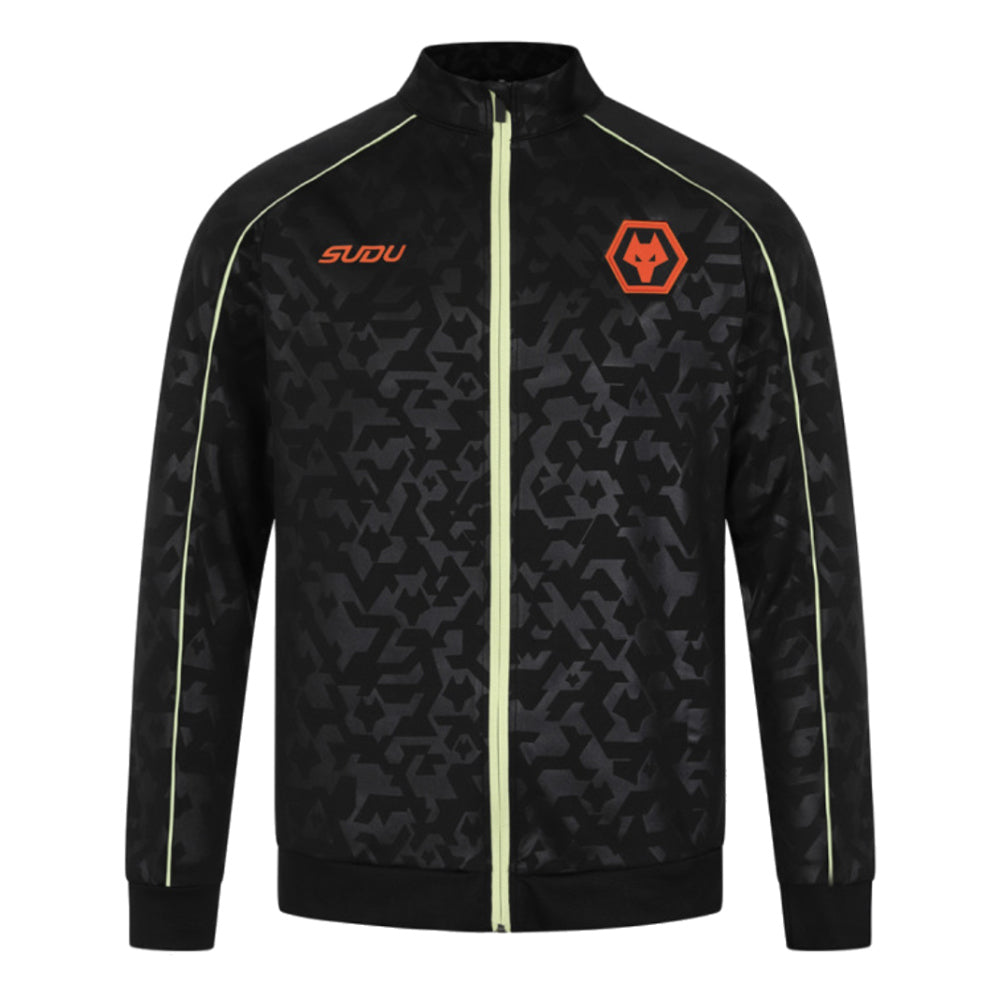 2024-2025 Wolves Pre Match Anthem Jacket (Black)_0