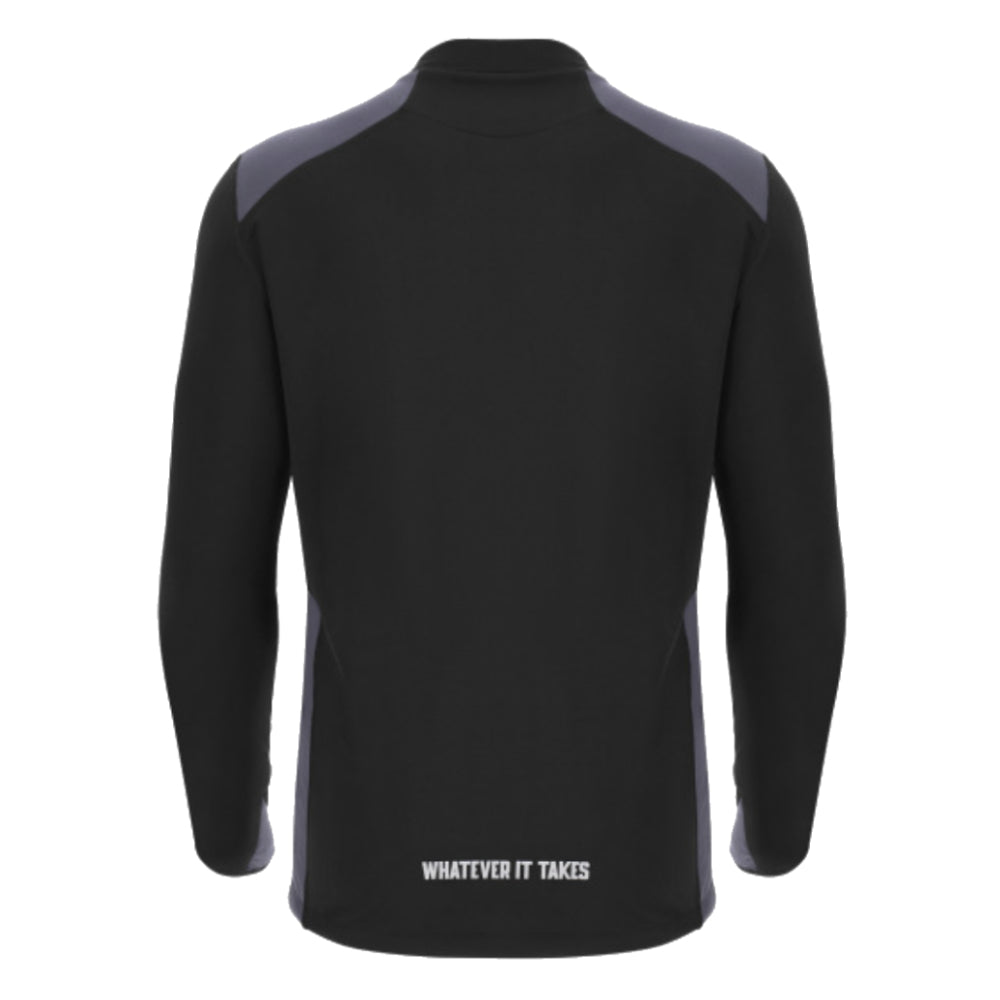 2024-2025 Glasgow Warriors Rugby Roundneck Sweat (Black)_1