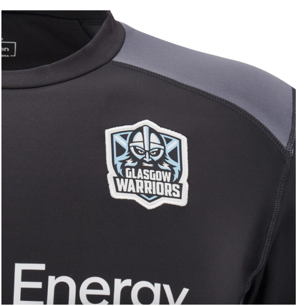 2024-2025 Glasgow Warriors Rugby Roundneck Sweat (Black)_2