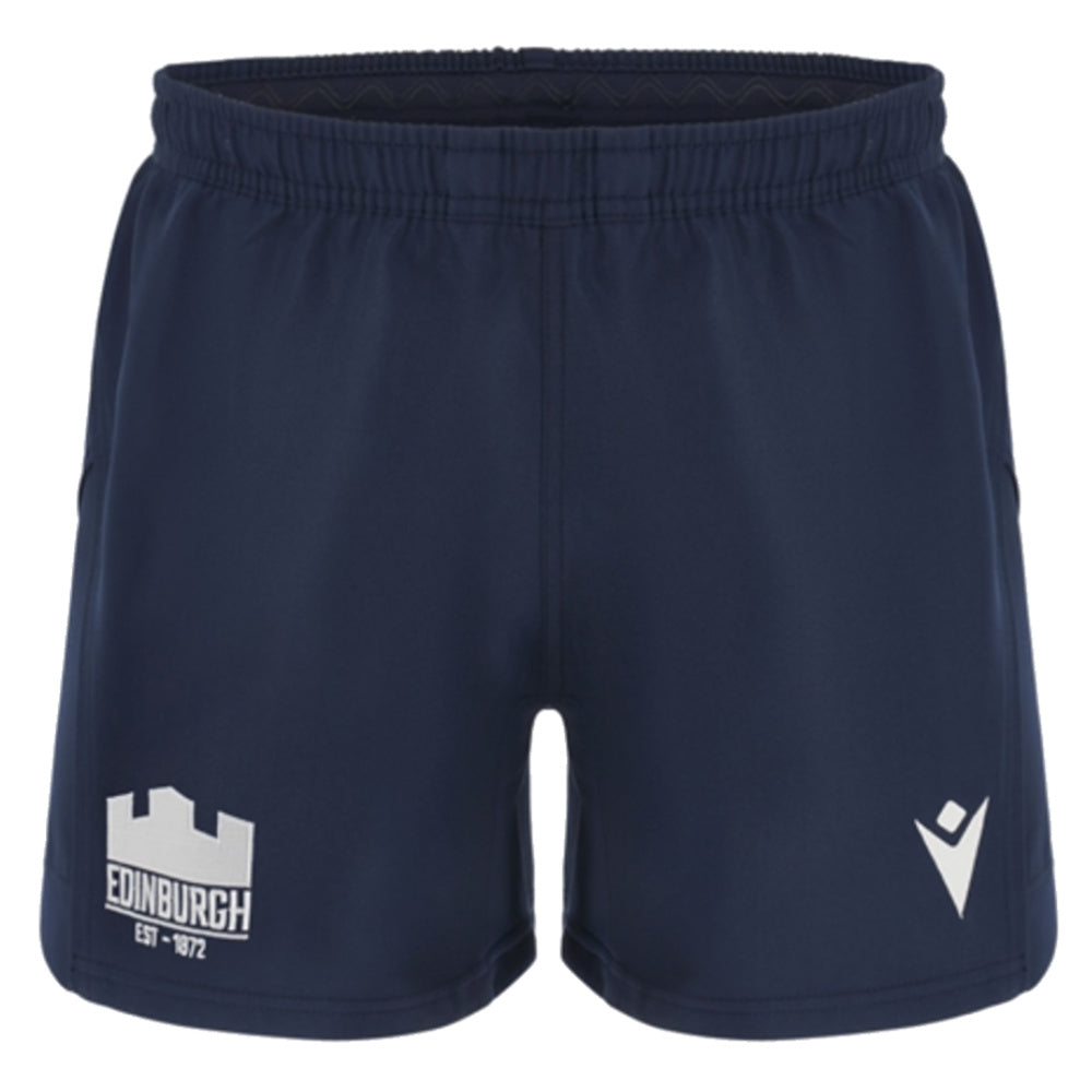 2024-2025 Edinburgh Rugby Training Shorts (Navy)_0