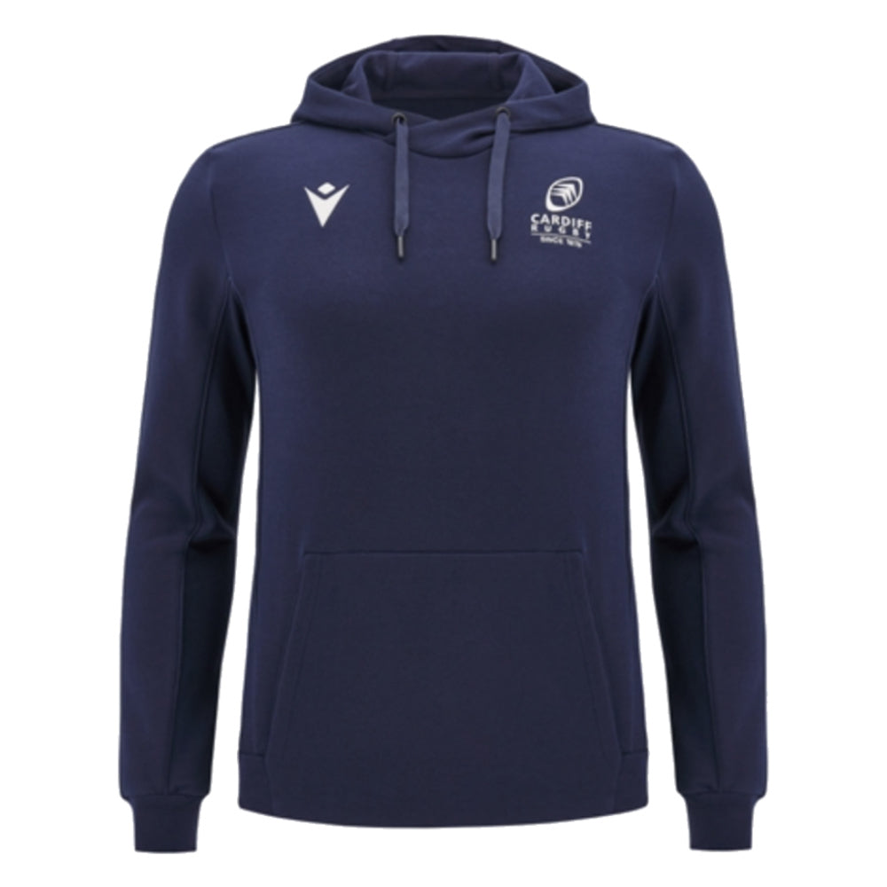 2024-2025 Cardiff Blues Rugby Travel Hoodie (Navy)_0