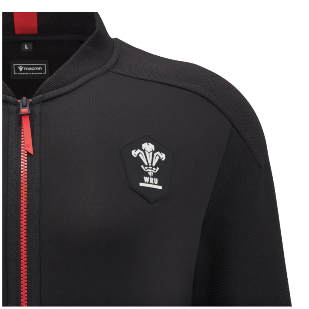 2024-2025 Wales Rugby Anthem Jacket (Black)_2