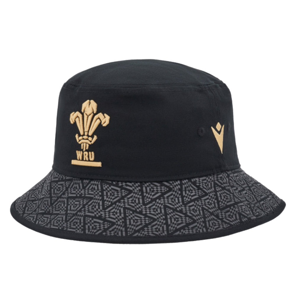 2024-2025 Wales Rugby Bucket Hat (Black)_0