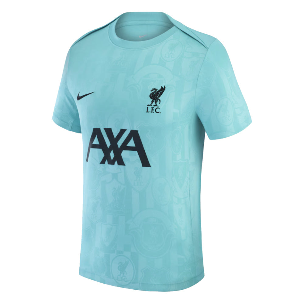 2024-2025 Liverpool Pre-Match Away Shirt (Teal)_0