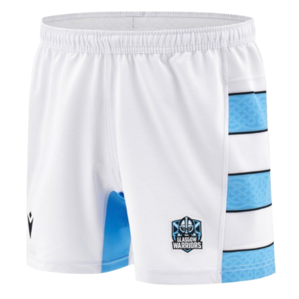 2024-2025 Glasgow Warriors Rugby Away Shorts (White)_0