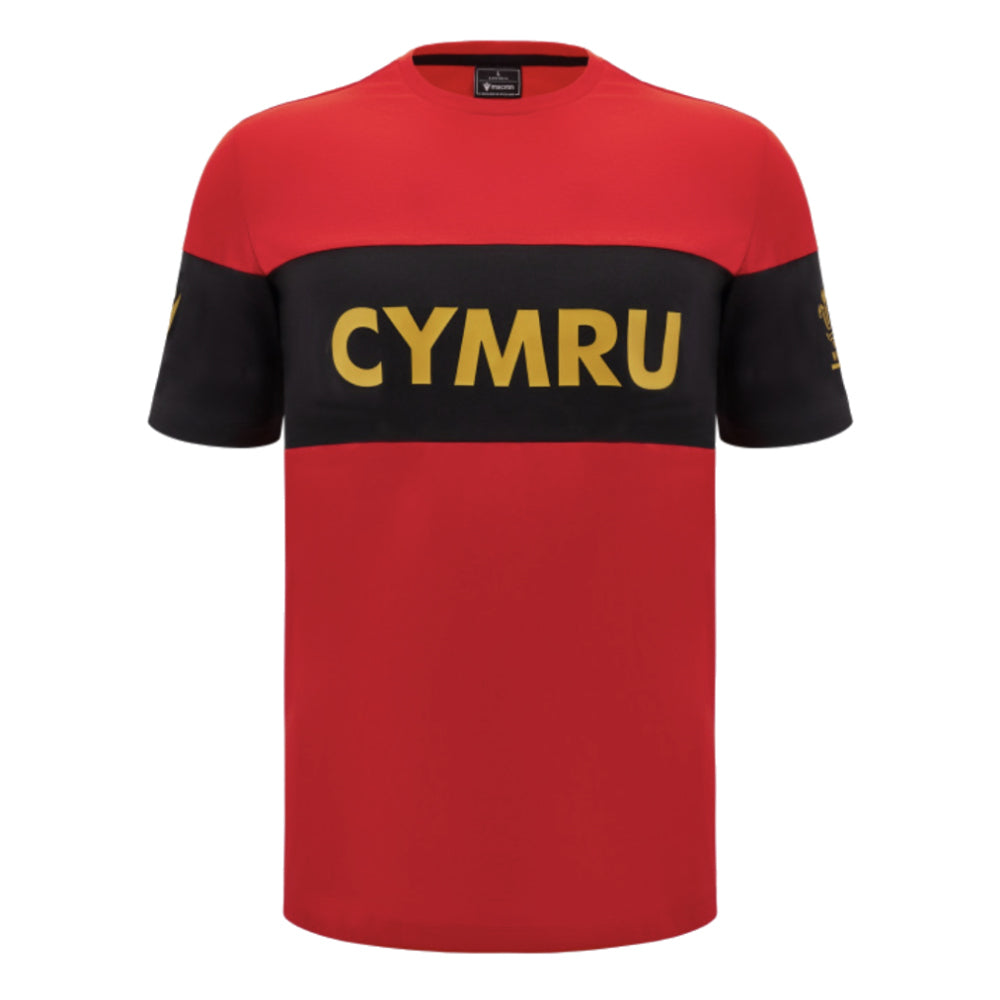 2024-2025 Wales Rugby Leisure T-Shirt (Red)_0