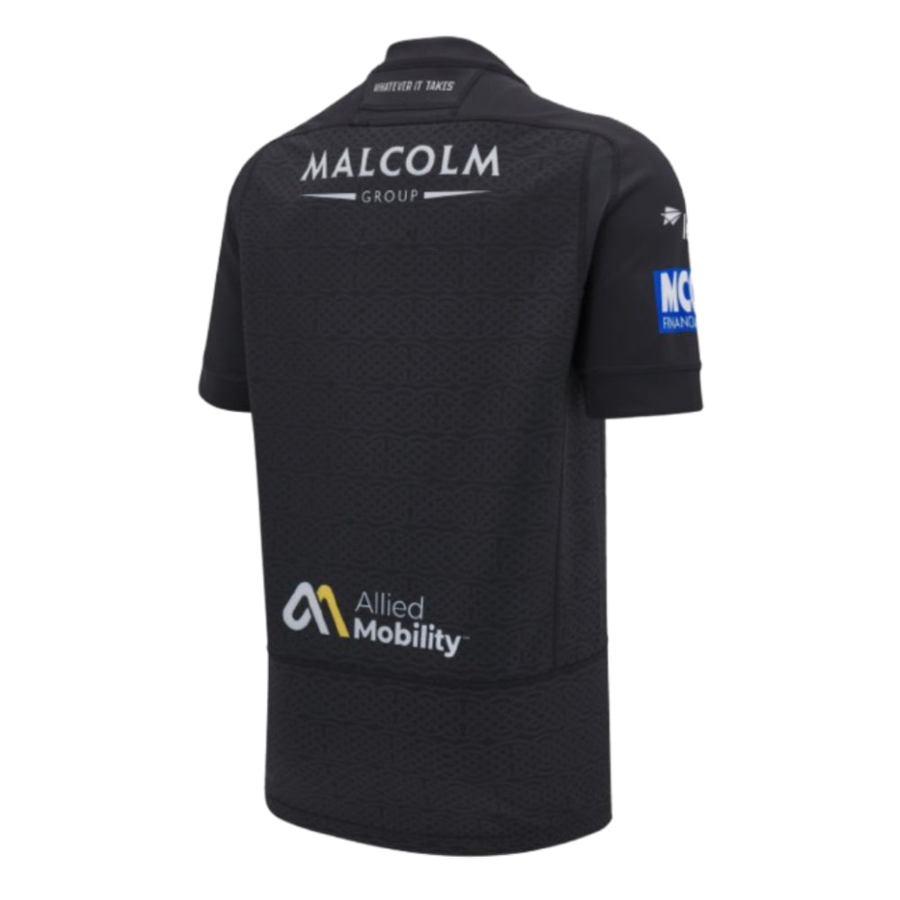 2024-2025 Glasgow Warriors Rugby Home Pro Body Fit Shirt_1