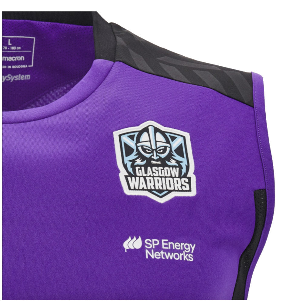 2024-2025 Glasgow Warriors Rugby Sleeveless Jersey (Purple)_2