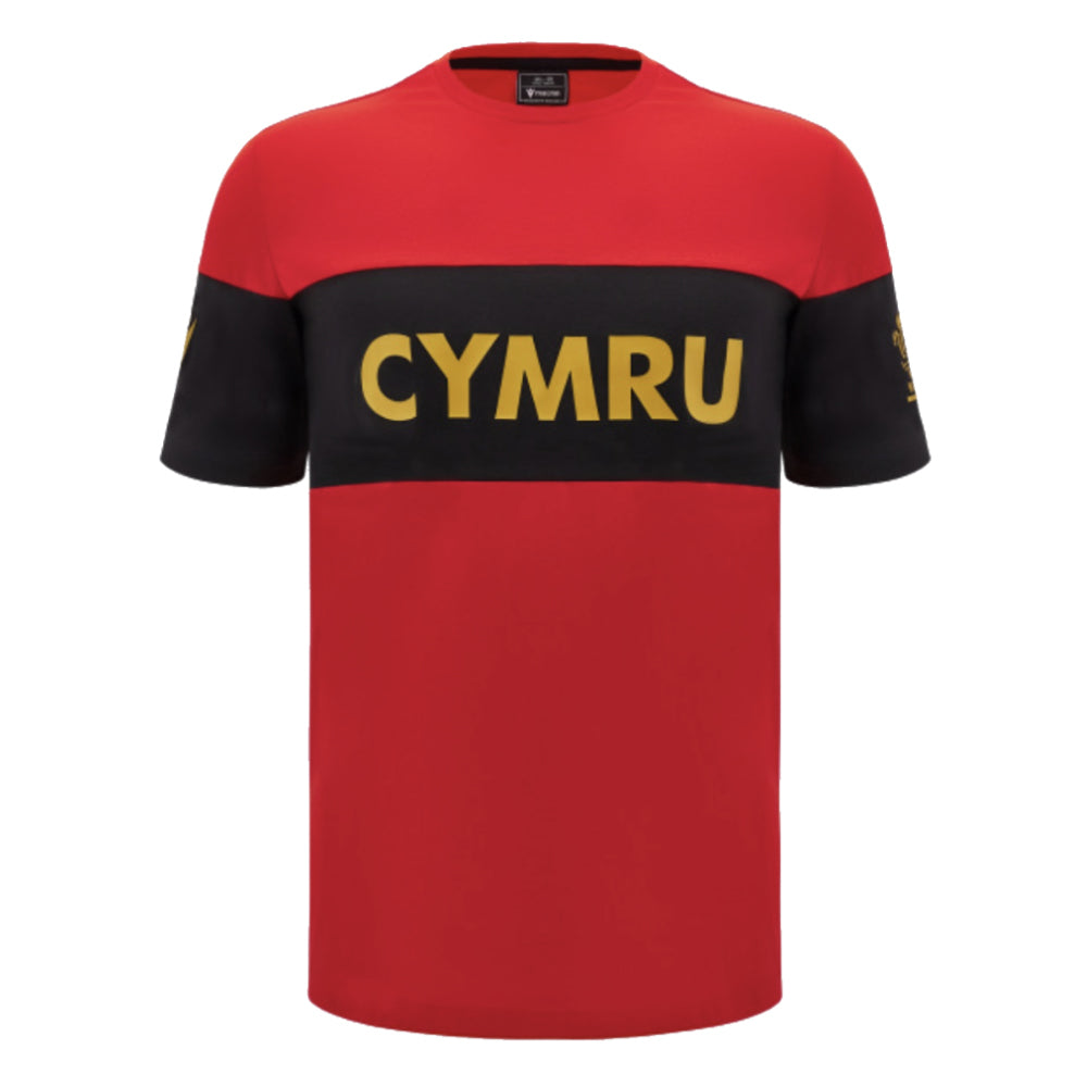 2024-2025 Wales Rugby Leisure T-Shirt (Red) - Kids_0