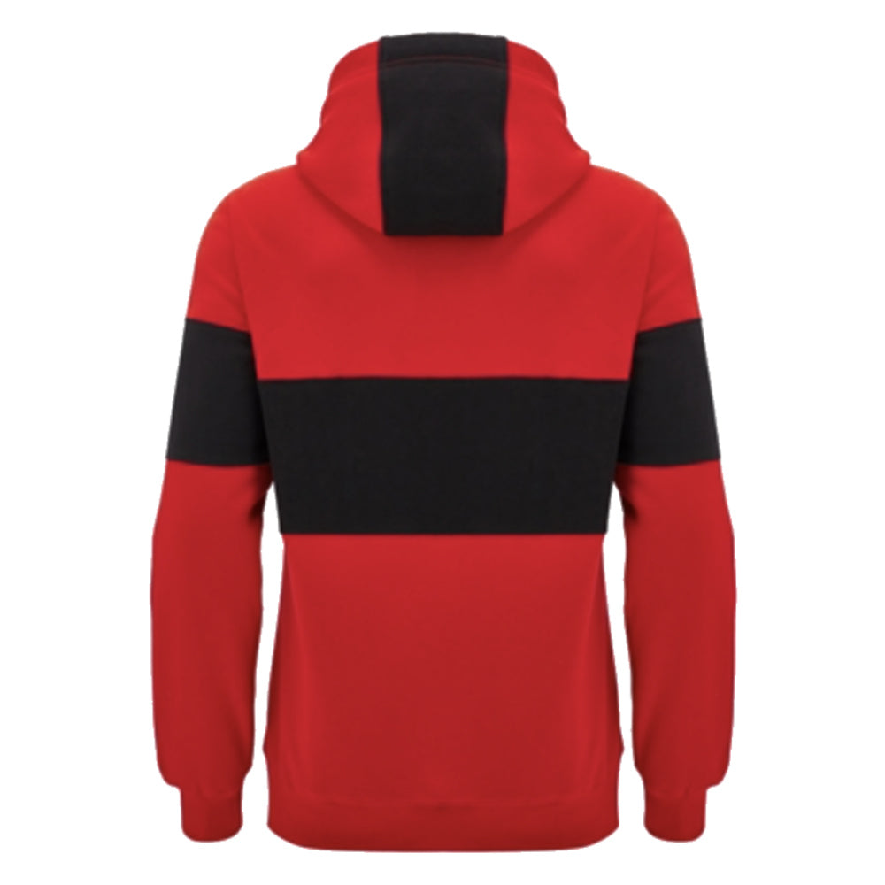 2024-2025 Wales WRU Rugby Leisure Hoody Sweatshirt (Red) - Kids_2