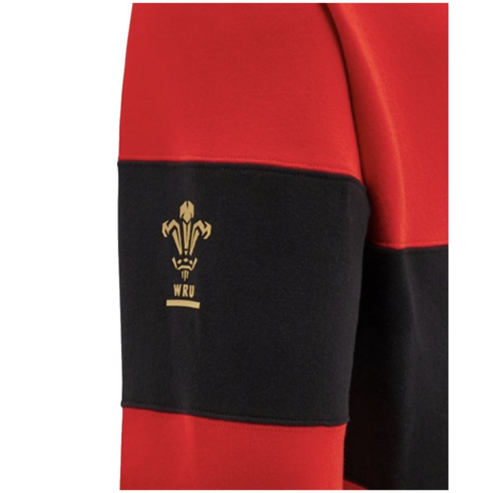 2024-2025 Wales WRU Rugby Leisure Hoody Sweatshirt (Red) - Kids_1