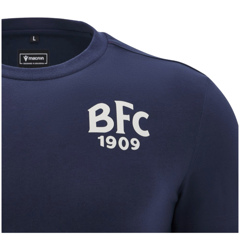 2024-2025 Bologna Cotton Poly T-Shirt (Navy)_2