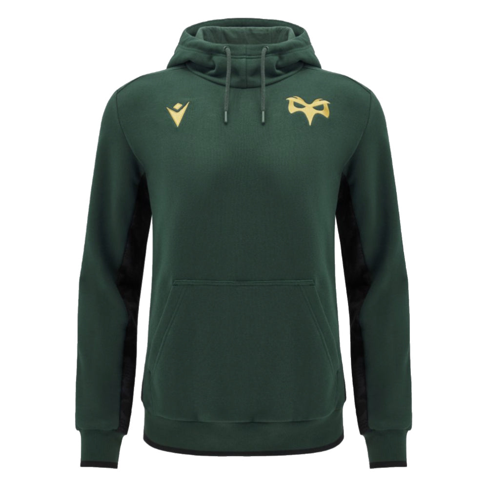 2024-2025 Ospreys Rugby Travel Cotton Hoody (Green)_0