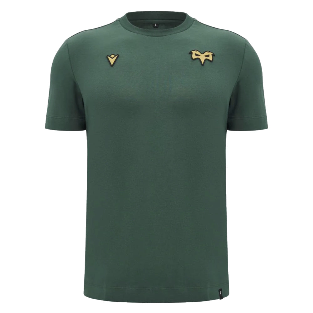 2024-2025 Ospreys Rugby Travel Cotton T-Shirt (Green)_0