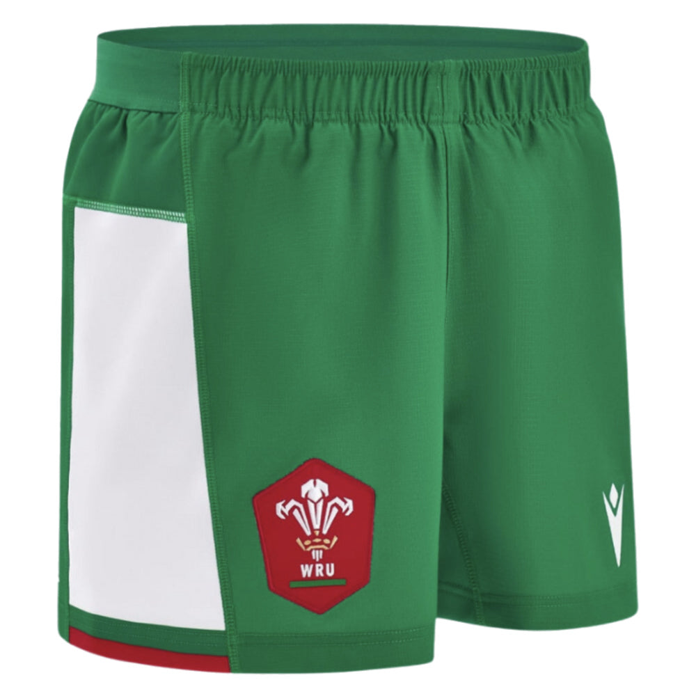 2024-2025 Wales Rugby Away Shorts (Green)_0