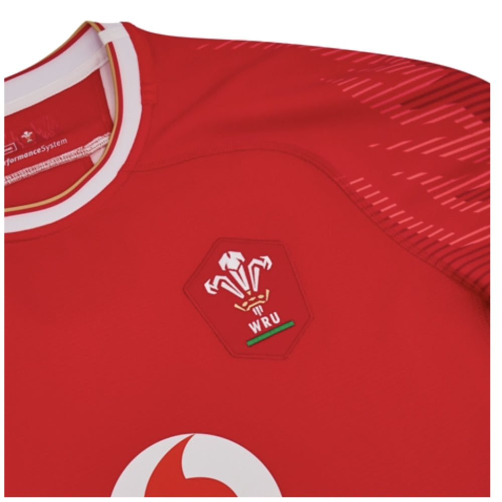 2024-2025 Wales Rugby Home Slim Fit Shirt_2