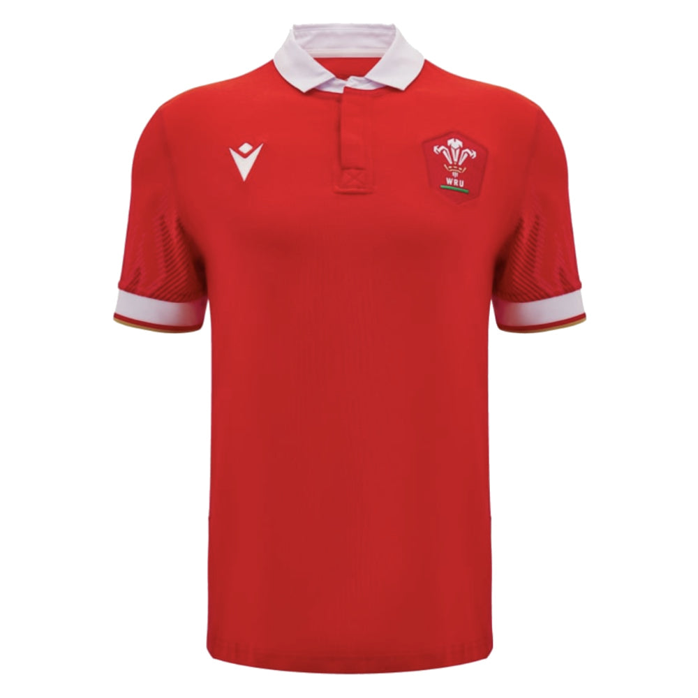 2024-2025 Wales WRU Home Cotton Rugby Shirt (Kids)_0