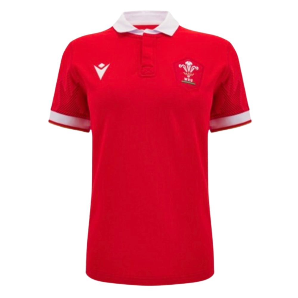 2024-2025 Wales Home Cotton Rugby Shirt (Womens)_0