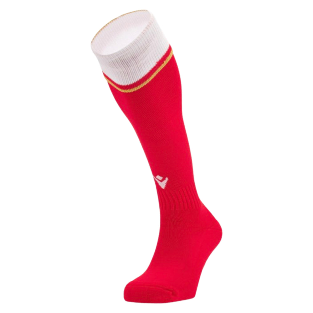 2024-2025 Wales WRU Rugby Home Socks (Red)_0