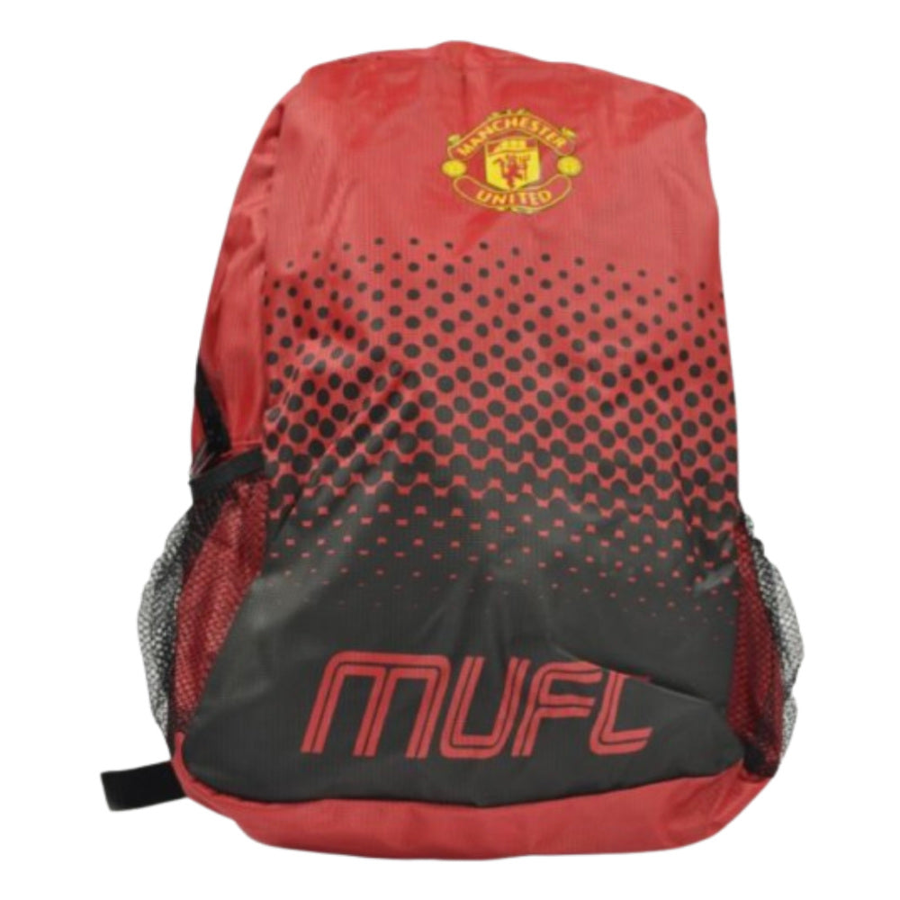 Manchester United Fade Design Backpack_0