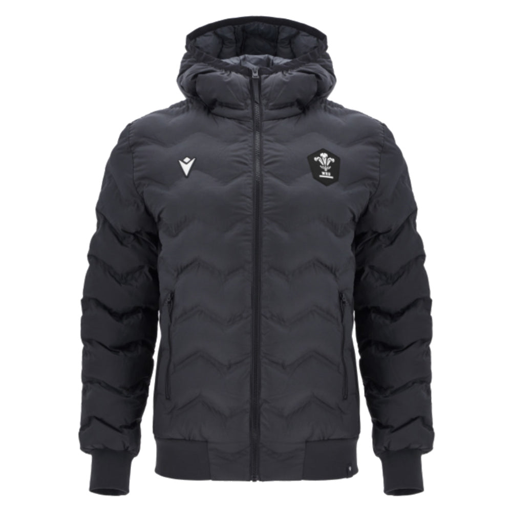 2024-2025 Wales Rugby Ath Bomber Jacket (Black)_0