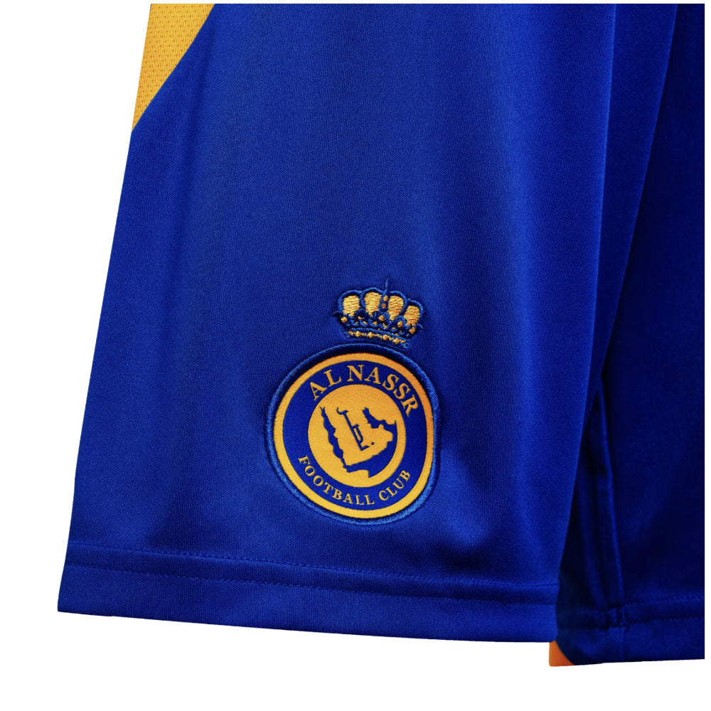 2024-2025 Al Nassr Home Shorts (Blue) - Kids_2