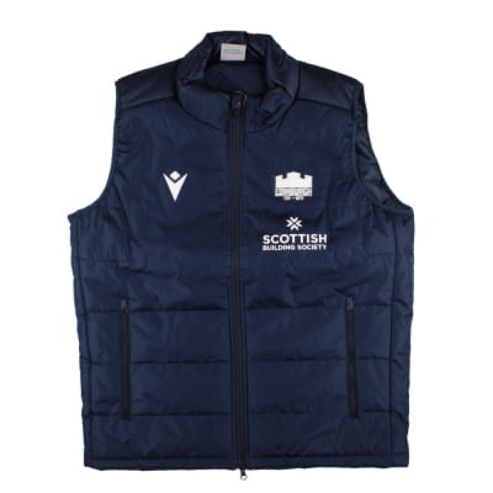 2024-2025 Edinburgh Rugby Padded Gilet (Navy)_0