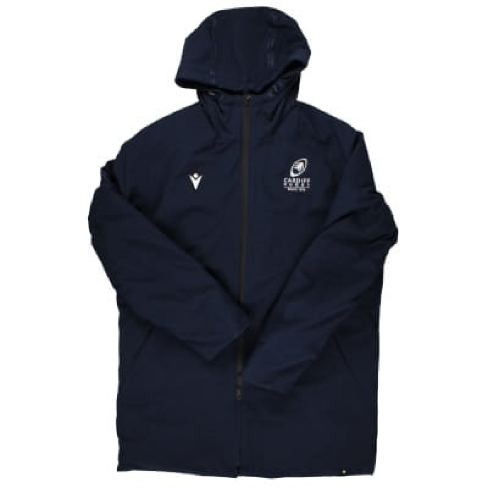 2024-2025 Cardiff Blues Rugby Ath Waterproof Softshell Long Jacket_0