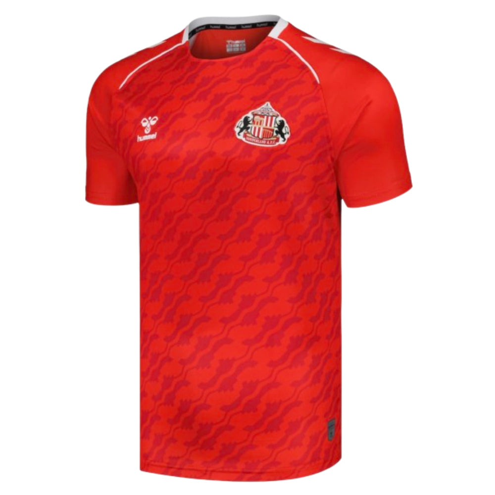 2024-2025 Sunderland Home Pre-Match Shirt (Red)_0