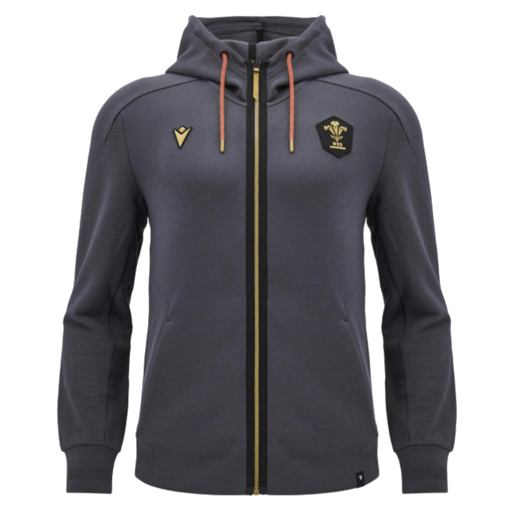 2024-2025 Wales Rugby Ath Travel Full Zip Hoody_0