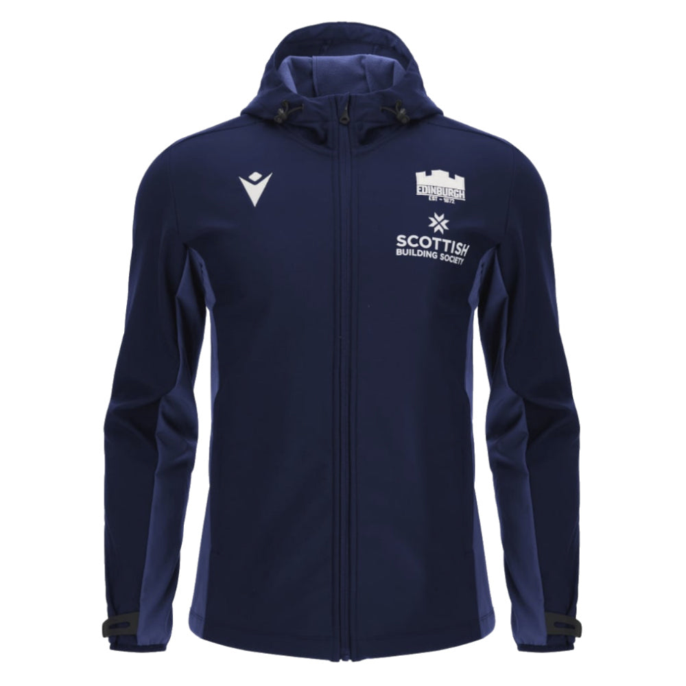 2024-2025 Edinburgh Rugby Softshell Jacket (Navy)_0