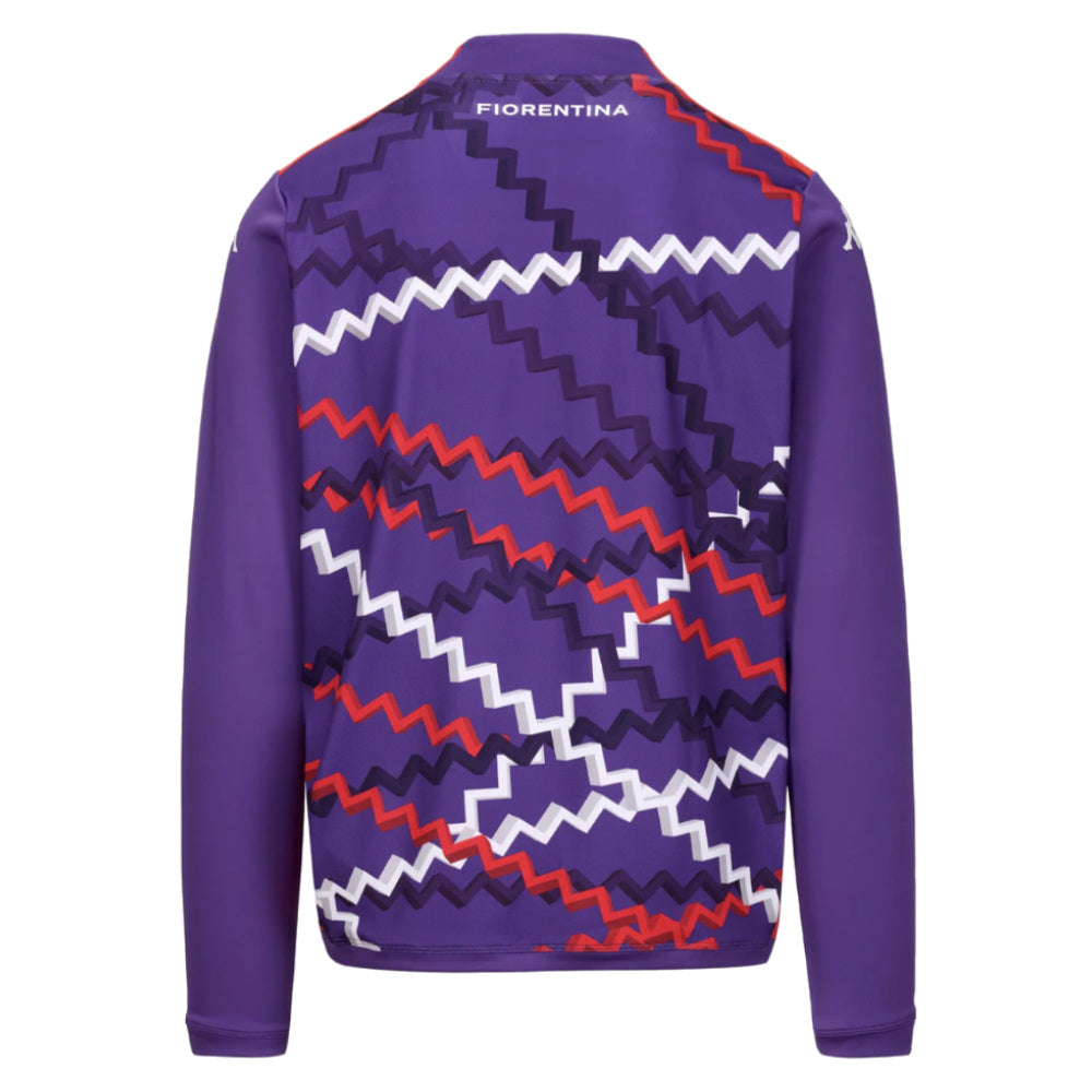 2024-2025 Fiorentina Training Sweat 1/4 Zip (Purple)_2