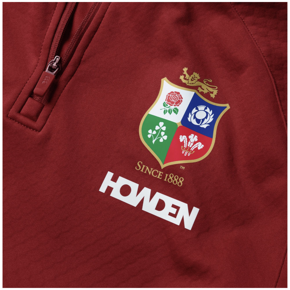 2024-2025 British and Irish Lions 1/4 Zip Fleece (Red)_2