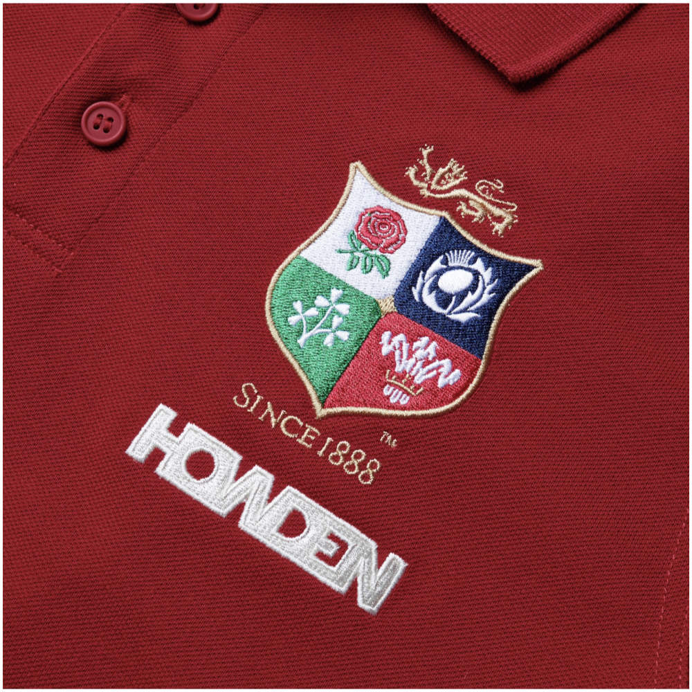 2024-2025 British & Irish Lions Pique Polo Shirt (Red)_2