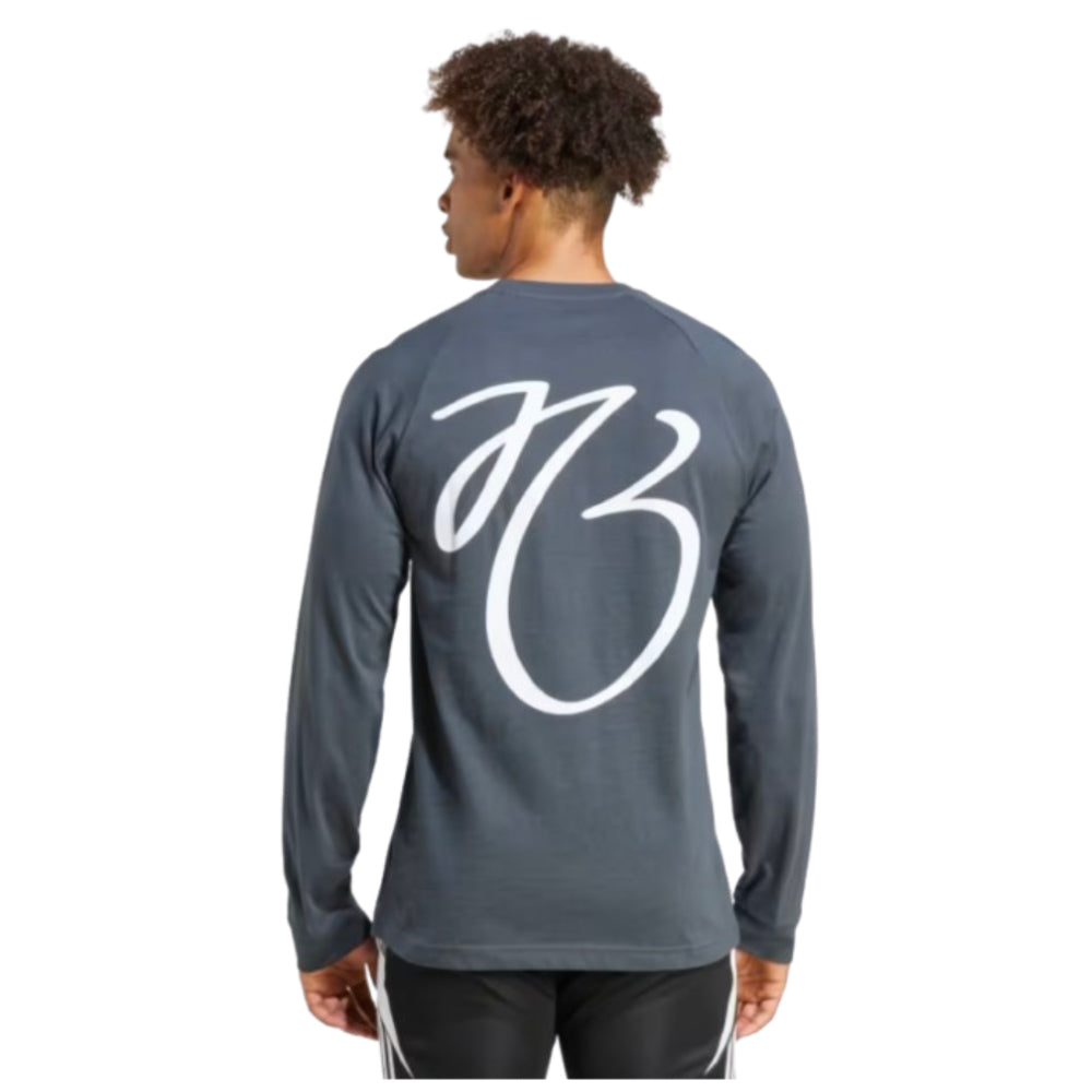 2024-2025 adidas Jude Bellingham Long Sleeve Tee (Grey)_2