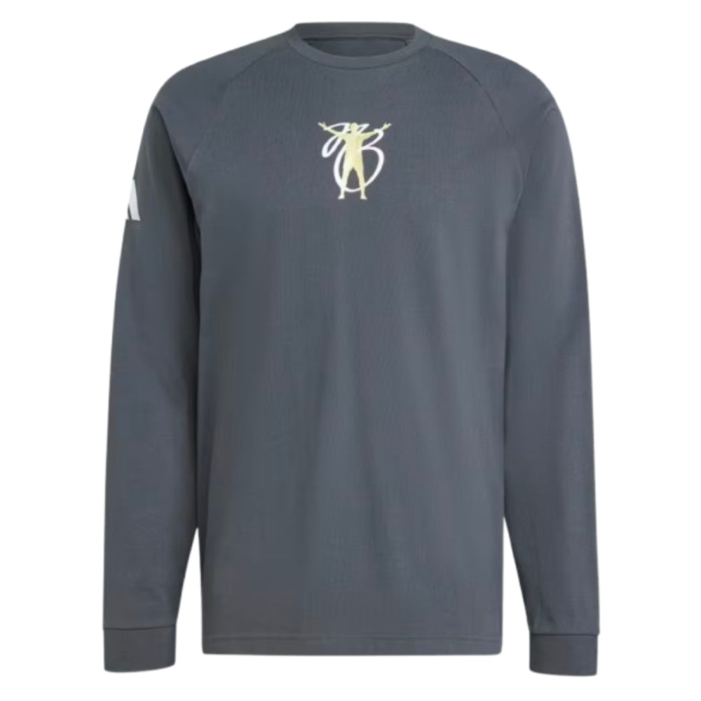 2024-2025 adidas Jude Bellingham Long Sleeve Tee (Grey)_0