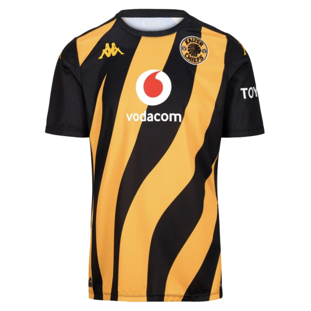 2024-2025 Kaizer Chiefs Pro 8 AM Training Shirt (Yellow/Black)_0