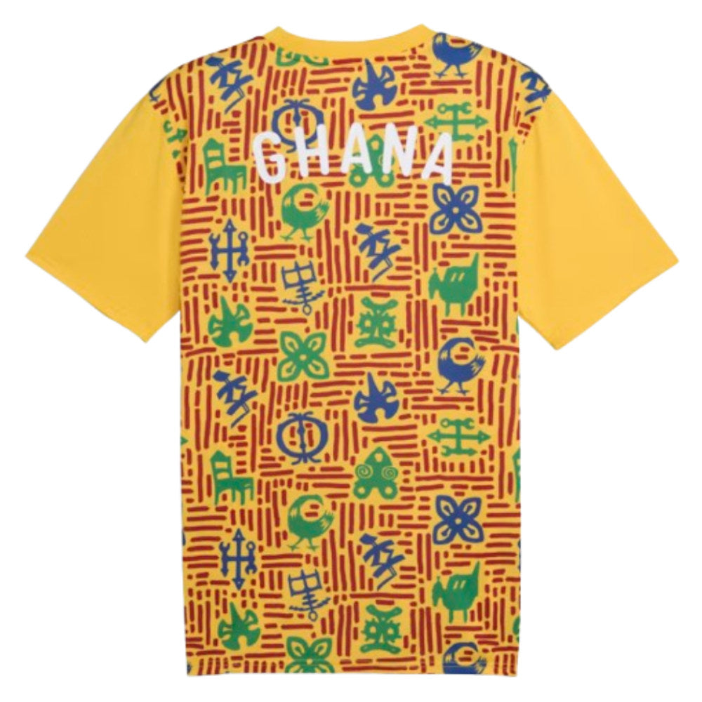 2024-2025 Ghana Pre-Match SS Jersey (Yellow)_1