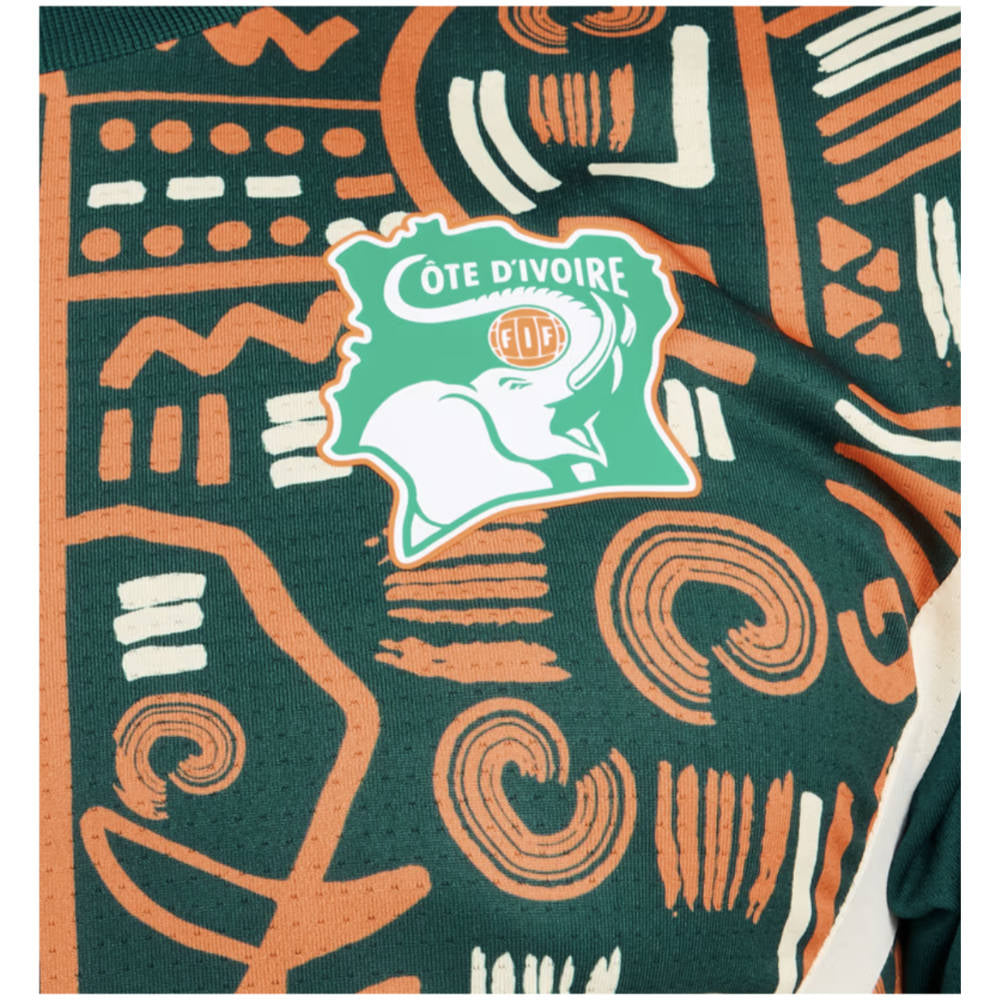 2024-2025 Ivory Coast Prematch SS Jersey (Dark Myrtle)_2