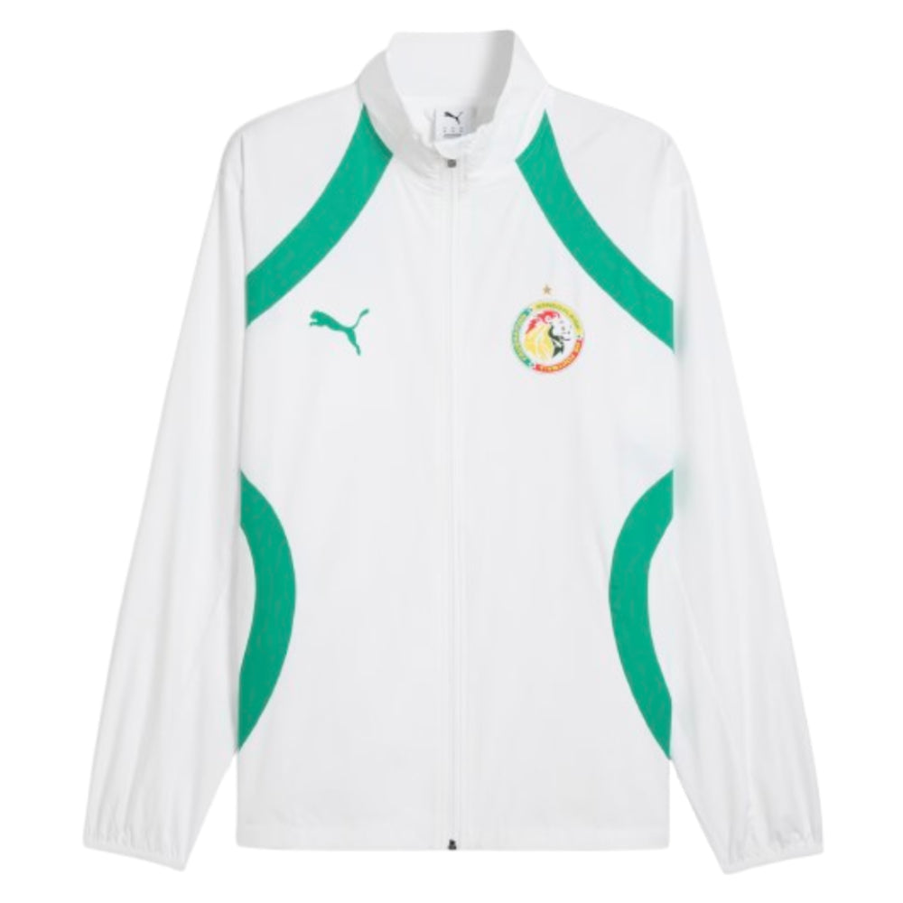 2024-2025 Senegal Prematch Woven Jacket (White)_0