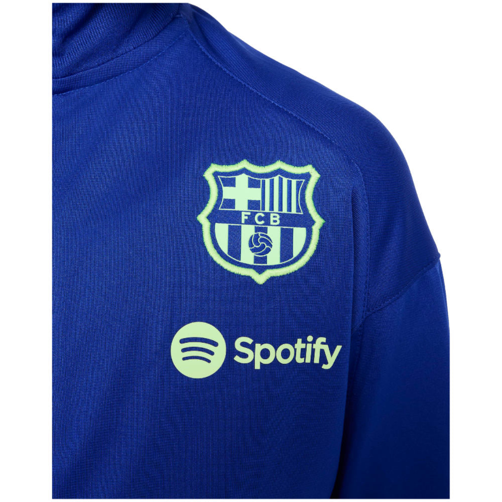 2024-2025 Barcelona Strike Third Tracksuit (Blue) - Little Kids_1