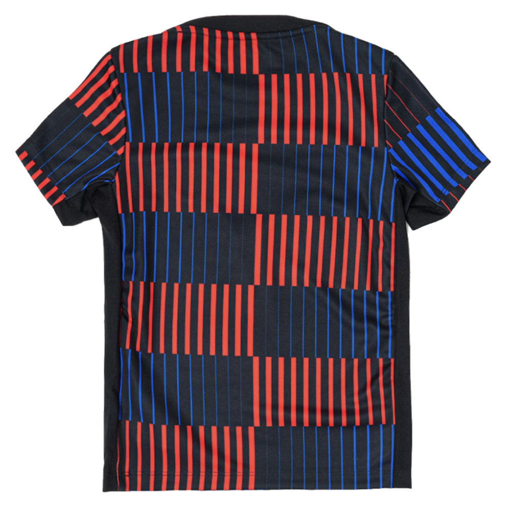 2024-2025 Barcelona Pre-Match Away Shirt (Navy) - Kids_1