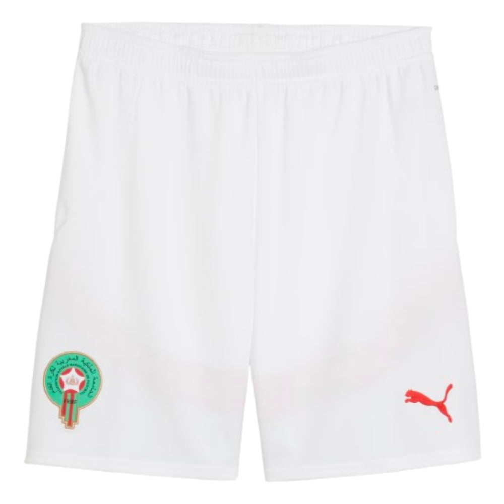 2024-2025 Morocco Home Shorts (White)_0