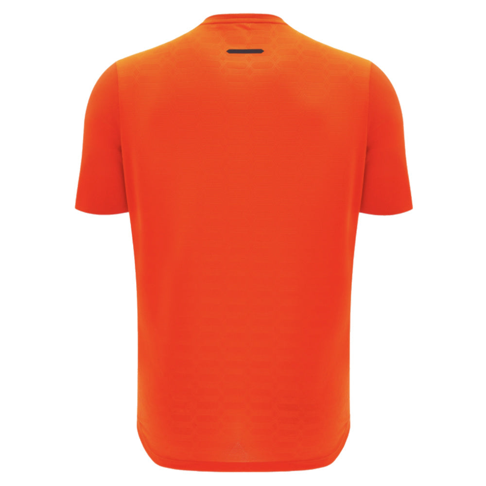 2025 Lamborghini Poly-Jacquard Stretch T-Shirt (Orange)_2