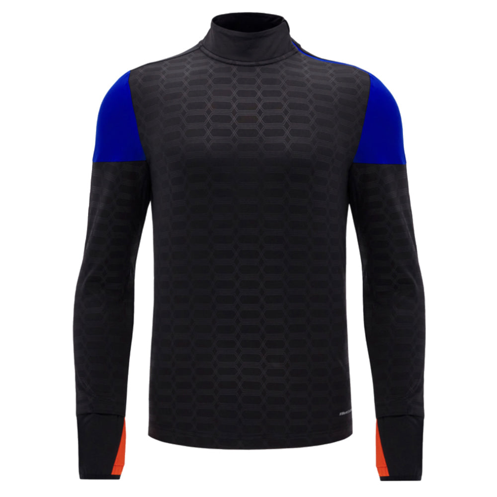 2025 Lamborghini Full Zip Sweater Black/Blue/Orange_0