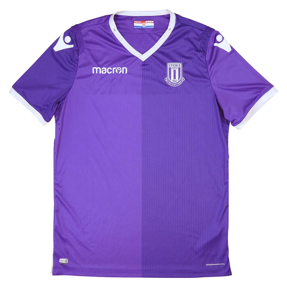 Stoke City 2018-19 Away Shirt (Kids) ((Excellent) XLB)_0