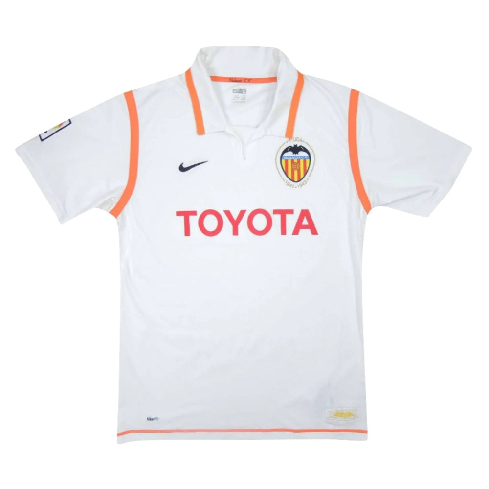 Valencia 2007-08 Home Shirt ((Excellent) S)_0